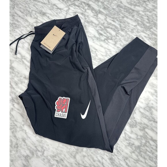 Nike AeroSwift Dri-FIT ADV Running Pants FN3361-010 Men’s Large Black NEW - Picture 1 of 16